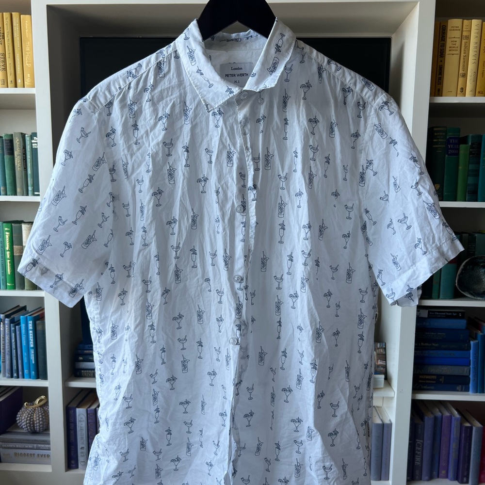 Peter Werth White Drinks Shirt